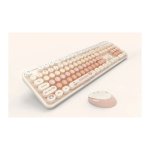 Kit Teclado/Rato MOFII Sweet New Laranja