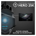 Logitech G G502 Hero USB - Mouse para jogos - 25600 DPI