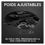 Logitech G G502 Hero USB - Mouse para jogos - 25600 DPI