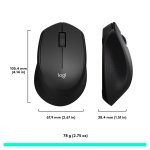 Logitech M330 Silent Plus - Rato sem fio - 1000 DPI
