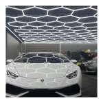 Luz hexagonal SS-HX-C202 LED Branca - Luz de teto