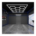 Luz hexagonal SS-HX-C202 LED Branca - Luz de teto
