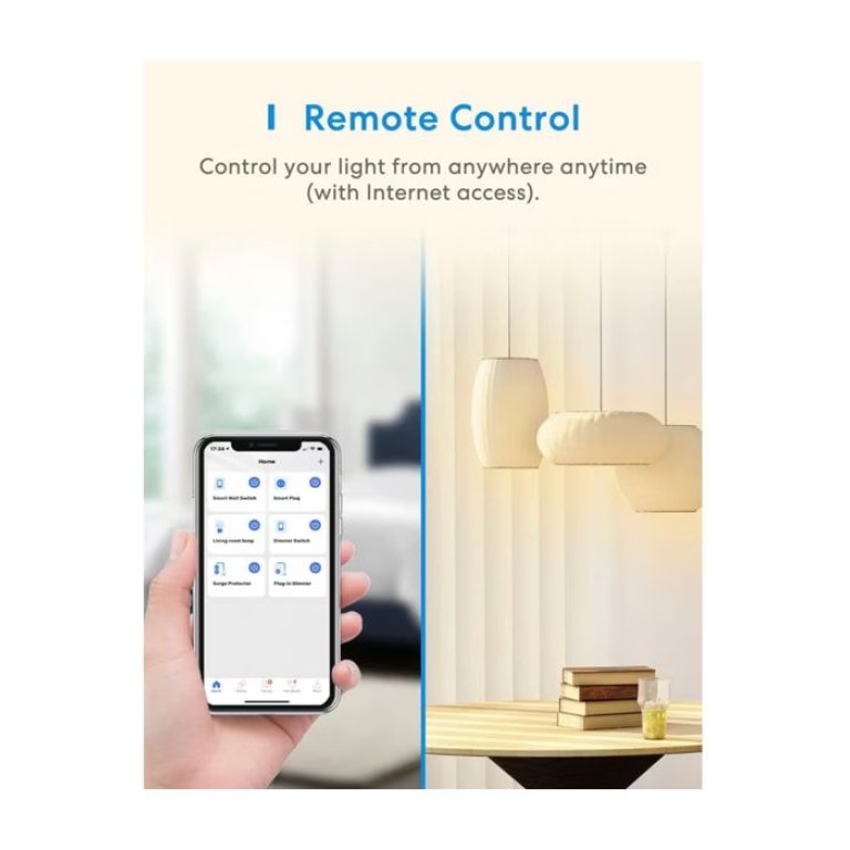 Meross MSS810HK-UN - Interruptor de parede inteligente