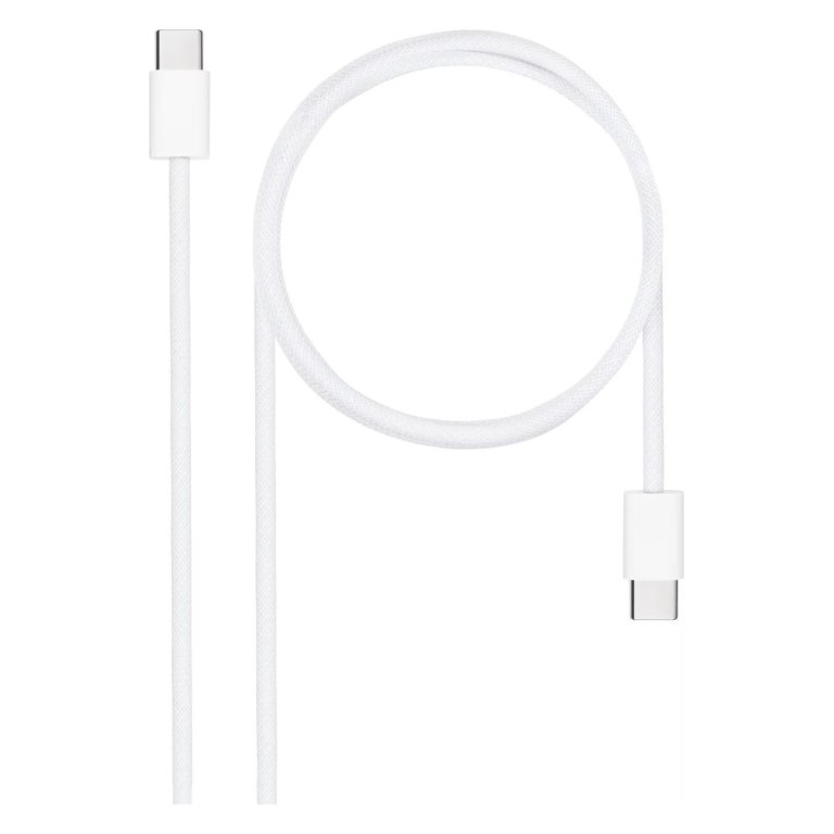 Nanocable Cabo USB-C 2.0 60W 3A, USB-C/M-USB-C/M
