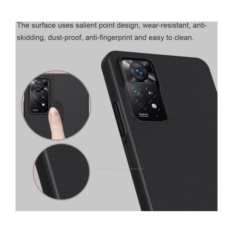 Nillkin Capa de borracha Frosted Xiaomi Redmi Note 11 Pro / Note 11 Pro 5G