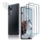 Pack de Acessórios Xiaomi 12T com 3 Película de ecrã + 3 Película de vidro para cámara