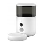 Petoneer NutriVue Feeder - Comedouro Inteligente Para Animais de Estimação com Câmera e Microfone - Áudio Bidirecional - Programável com APP - Aço Inoxidável Ideal para Cães e Gatos