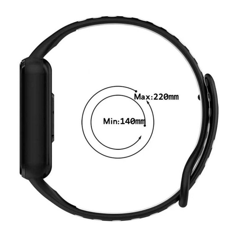 Pulseira Amazfit Band 7 Dual Color+Branco