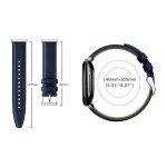 Pulseira Fitbit Versa 3 / Versa 4 Couro Escuro