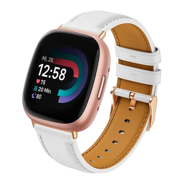 Pulseira Fitbit Versa 3 / Versa 4 Couro