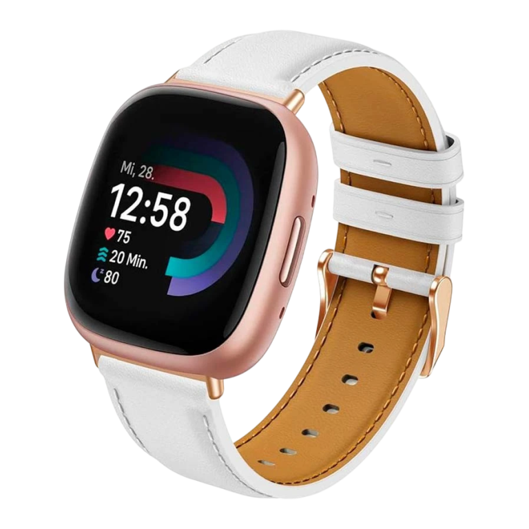 Pulseira Fitbit Versa 3 / Versa 4 Couro