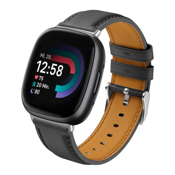 Pulseira Fitbit Versa 3 / Versa 4 Couro