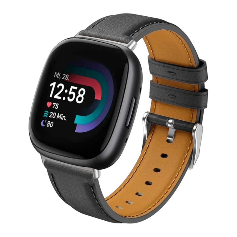 Pulseira Fitbit Versa 3 / Versa 4 Couro