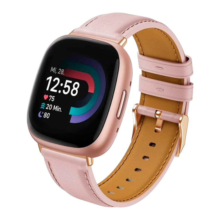 Pulseira Fitbit Versa 3 / Versa 4 Couro