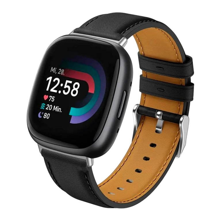 Pulseira Fitbit Versa 3 / Versa 4 Couro