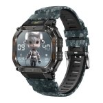 Pulseira Universal Nylon 20mm para Smartwatch Xiaomi/Amazfit/Samsung/Huawei/Realme/Ticwatch (Verde)