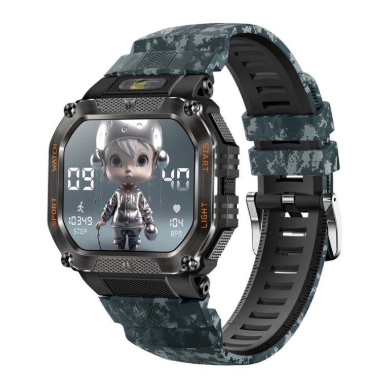 Pulseira Universal Nylon 20mm para Smartwatch Xiaomi/Amazfit/Samsung/Huawei/Realme/Ticwatch (Verde)