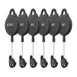 Sistema de 6 gancho de cabo suspenso Kiwi Design V2-6 para Meta Quest 2/3/Pro