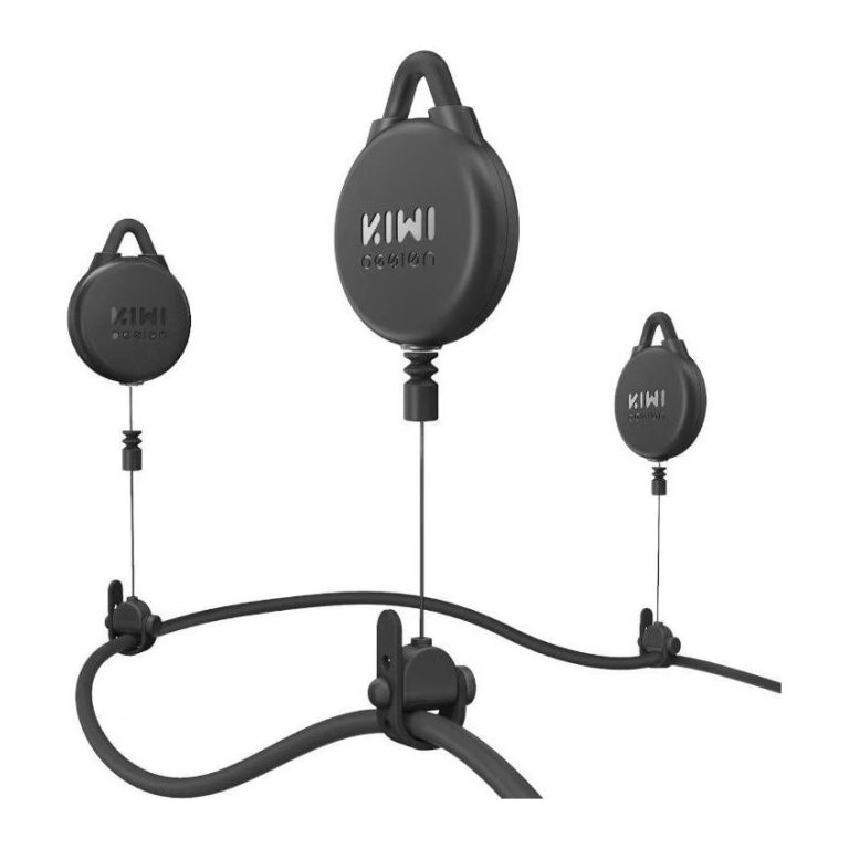 Sistema de 6 gancho de cabo suspenso Kiwi Design V2-6 para Meta Quest 2/3/Pro
