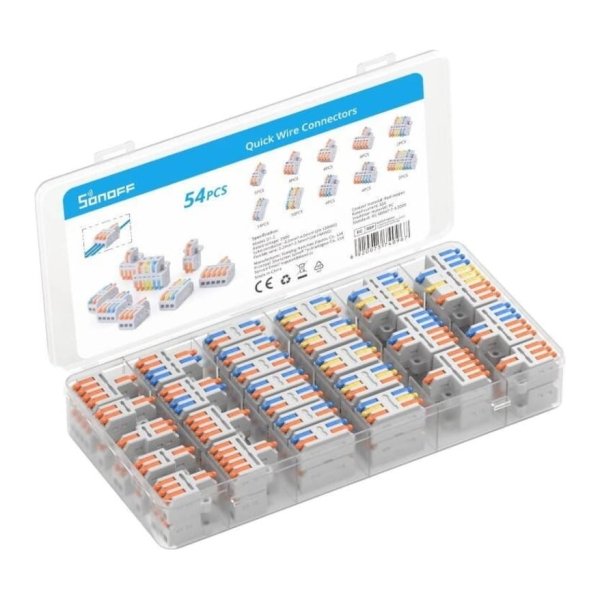 Sonoff D1-2 - Conector para Emenda de Cabo 54 Unidades