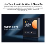 SONOFF NSPanel Pro - Centro de Controlo Táctil para a Casa Inteligente
