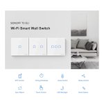 Sonoff T0 1C WiFi - Interruptor tátil inteligente