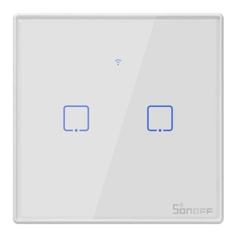 Sonoff T2 2C WiFi + RF 433 - Interruptor tátil inteligente
