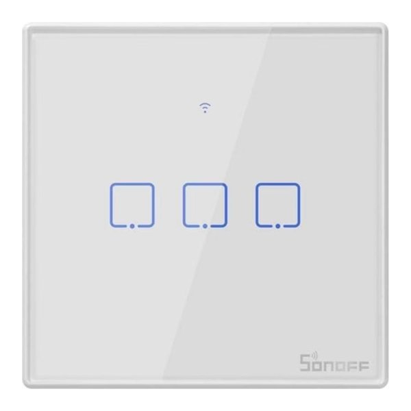 Sonoff T2EU3C-RF 433MHz 3 botões - Múltiplos métodos de utilização