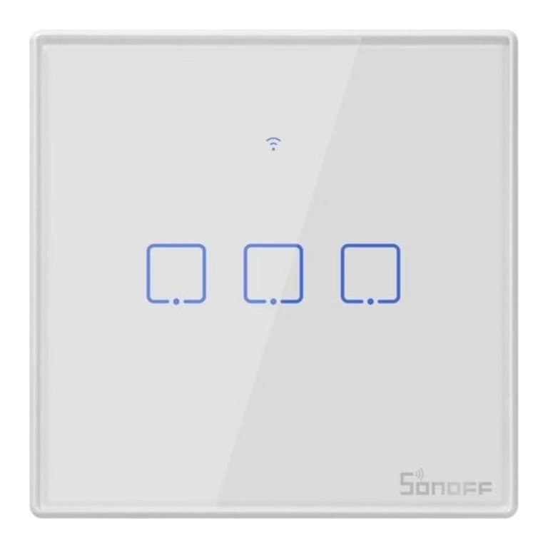 Sonoff T2EU3C-RF 433MHz 3 botões - Múltiplos métodos de utilização