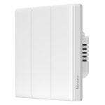 Sonoff TX T5 3C 3 Botões Toque - Interruptor de Parede Inteligente Wi-Fi