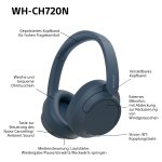 Sony WH-CH720N - Fones de ouvido Bluetooth