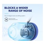 Soundcore Space Q45 com cancelamento de ruído (ANC) - Auriculares Bluetooth