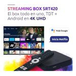 Strong SRT 420 4K 8GB - Android TV com TDT
