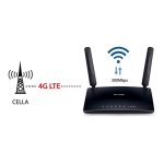 TP-LINK TL-MR6400 Router Sem Fio 4G LTE WiFi N300
