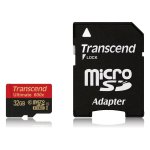 Transcend TS32GUSDHC10U1 32 GB 600x C10 U1 MLC NAND / - Cartão microSD