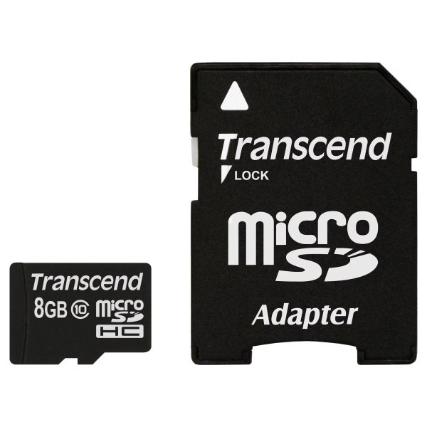 Transcend TS8GUSDHC10 8 GB Classe 10 NAND 20 MB/s - Cartão microSD