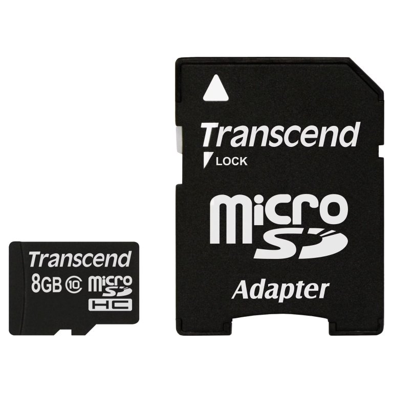 Transcend TS8GUSDHC10 8 GB Classe 10 NAND 20 MB/s - Cartão microSD