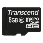 Transcend TS8GUSDHC10 8 GB Classe 10 NAND 20 MB/s - Cartão microSD