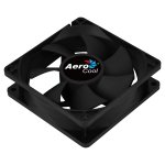 Ventilador de PC Aerocool Force 8, 7 pás, 8 cm,