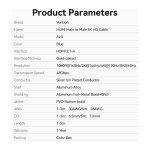 Vention ALGLI 3m Azul HDMI 2.1