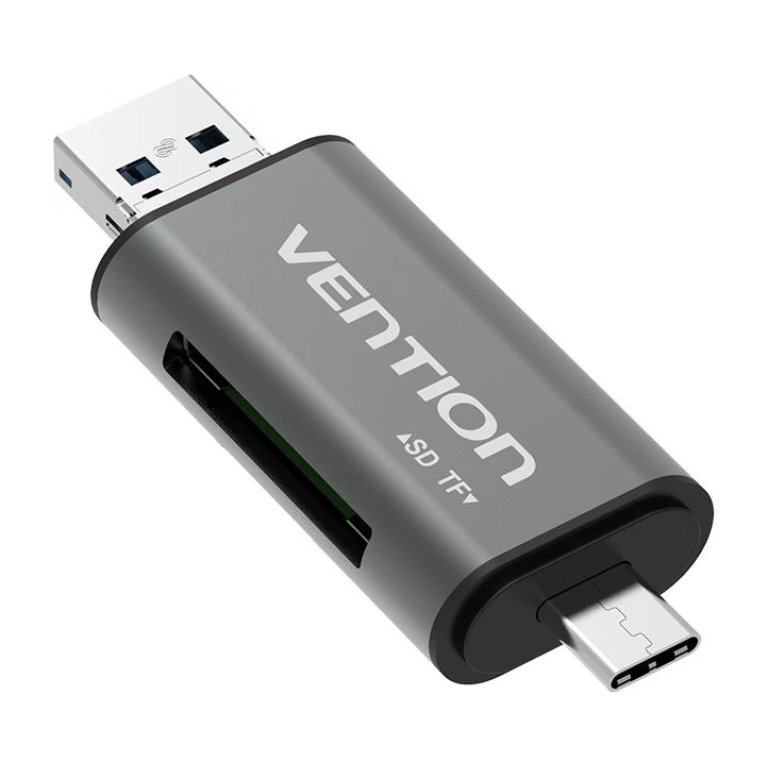 Vention CCJH0/ USB 2.0 - Leitor de Cartões