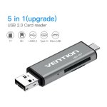 Vention CCJH0/ USB 2.0 - Leitor de Cartões