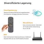 Vídeo Porteiro Imou DB61i 5 MP IP65 Wifi Visão Nocturna Parede