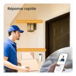 Vídeo Porteiro Imou DB61i 5 MP IP65 Wifi Visão Nocturna Parede