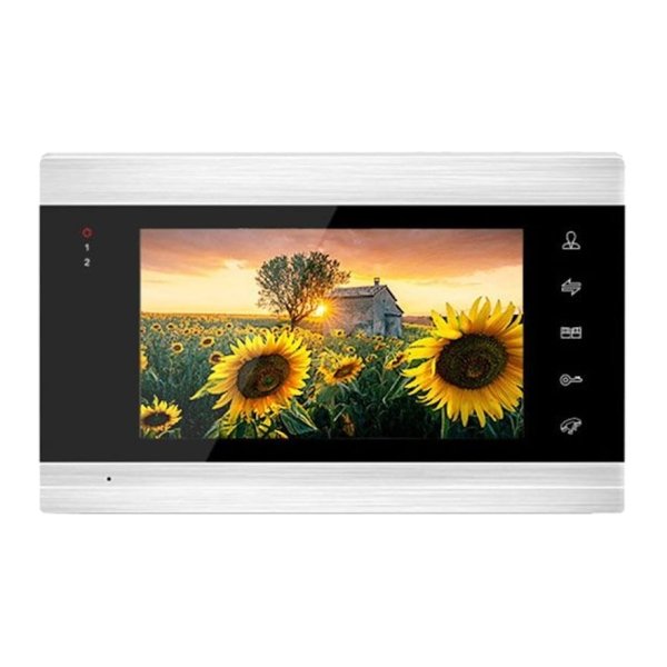 Vídeo Porteiro Wifi Sem Fio S.Smart 86706EM/Prateado