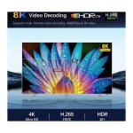 Vontar H1 H618 4GB/32GB WiFi 6 Android 12.0 Android TV