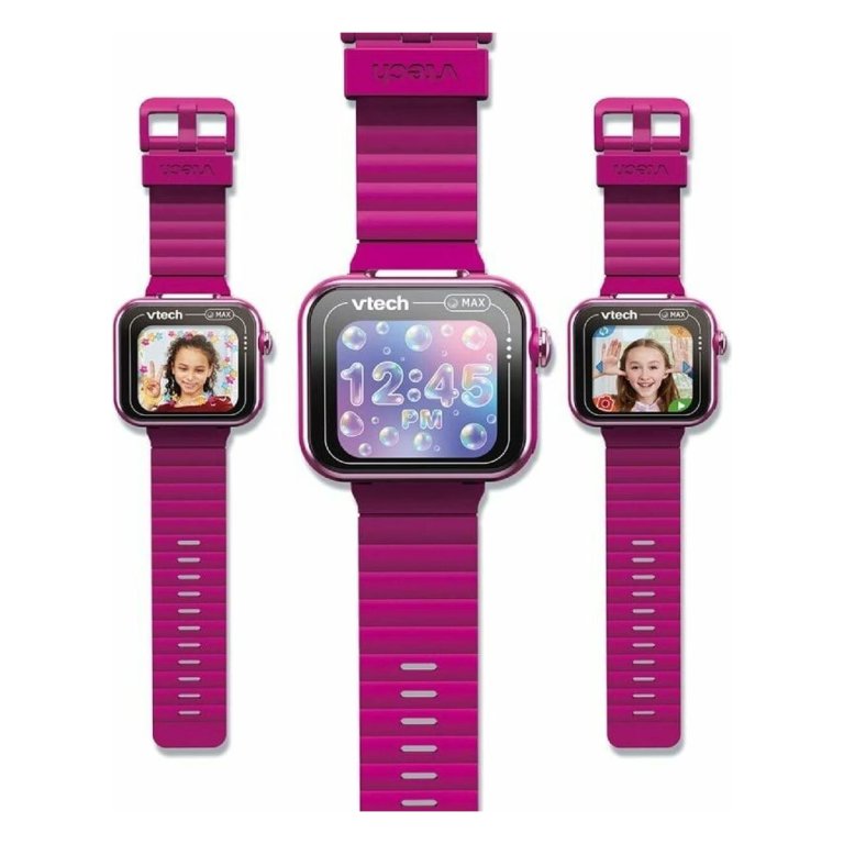 Vtech KidiZoom Smartwatch MAX Framboesa