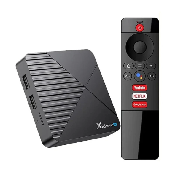 X88 Mini 13 TV RK3528 2GB/16GB Android 13 Preto Android TV