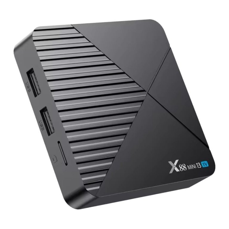 X88 Mini 13 TV RK3528 2GB/16GB Android 13 Preto Android TV