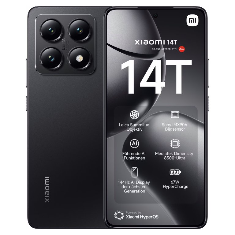 Xiaomi 14T 5G 12GB/256GB Preto